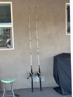 2 Ugly Stik Catfish rod with reels