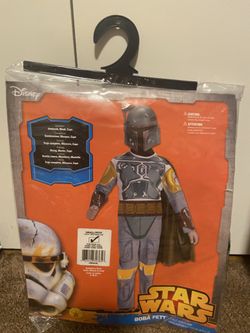 Star Wars Boba Fett Halloween Costume Size Small4-6