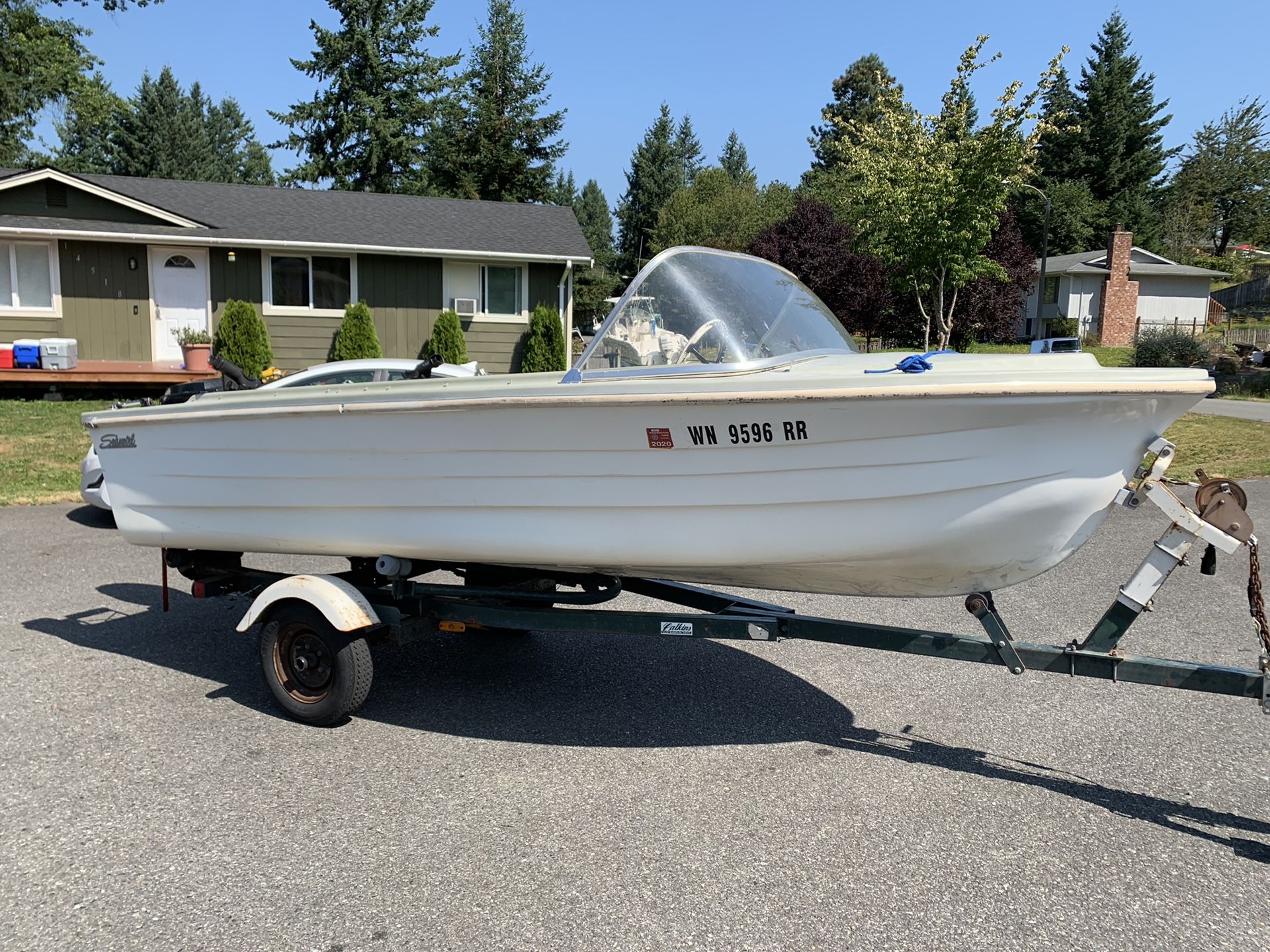 1970 Seaswirl boat 15ft