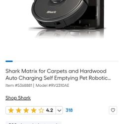 Shark Matrix 2 In 1 Robot Vacuum NEW IN BOX