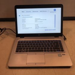 HP EliteBook 840 G3 Intel Core i7-6600U @2.60GHz 8GB Ram 256GB SSD