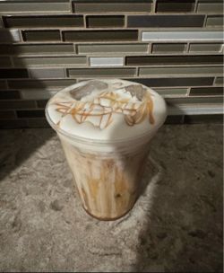 Iced Caramel Latte