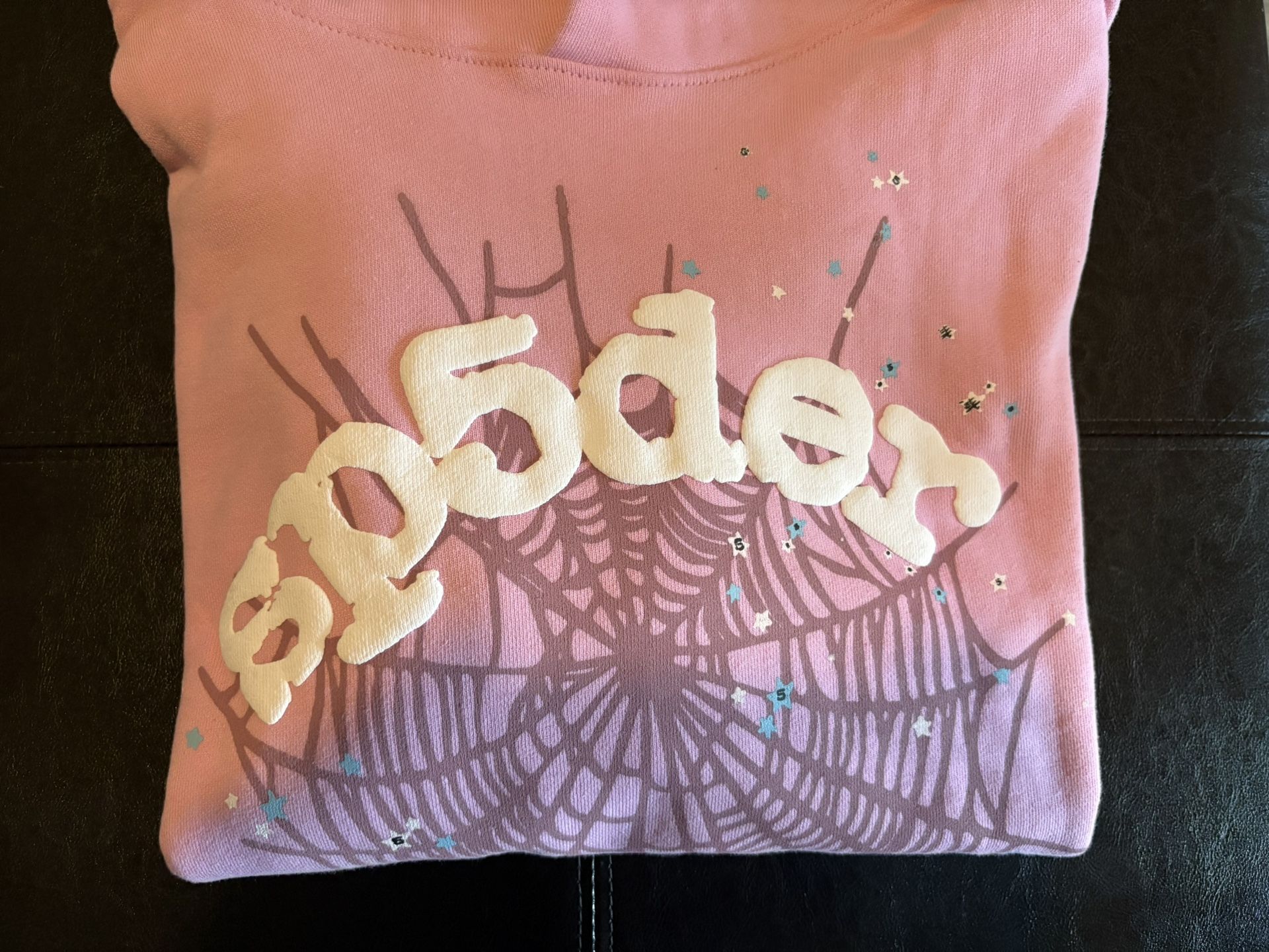 Pink Sp5der Hoodie