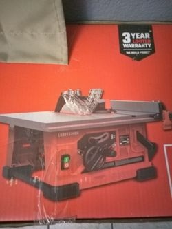 New Craftsman 13.0 Amp Table Saw