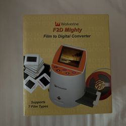 Wolverine F2D Mighty 20MP 7 in 1 Film to Digital Converter