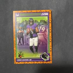 Lamar Jackson 2024 Orange Pumpkins #19