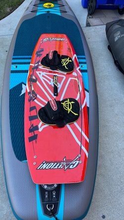Caution kite board Santa Cruz 145mm