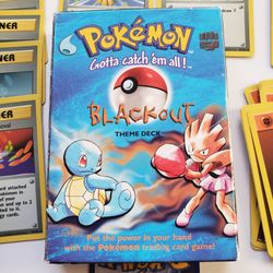 Pokemon Blackout Theme Deck