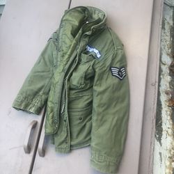 Winter Air Force Jacket. Small Size.  Nice