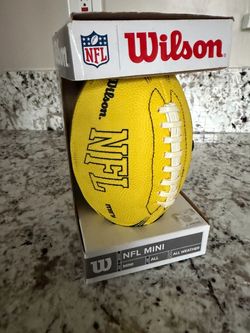 Wilson NFL Yellow Mini Football