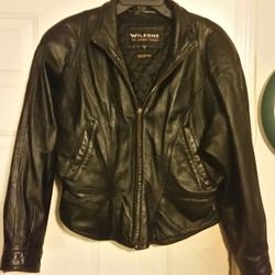Women's Wilson's leather jacket size medium