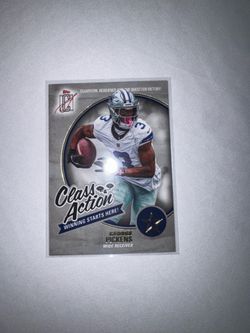 George Pickens Topps Signature Class Class Action