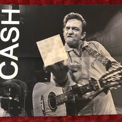 Johnny Cash Canvas Art