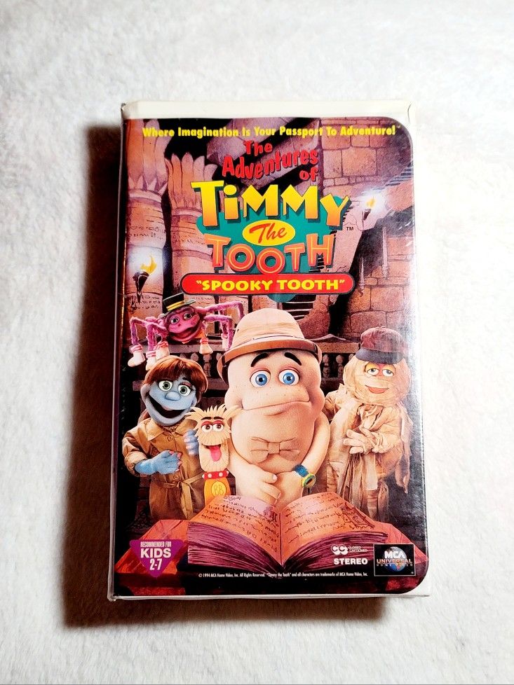 Timmy The Tooth : Spooky Tooth VHS (1994)