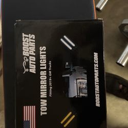 Tow Mirror Light Stock GMC 