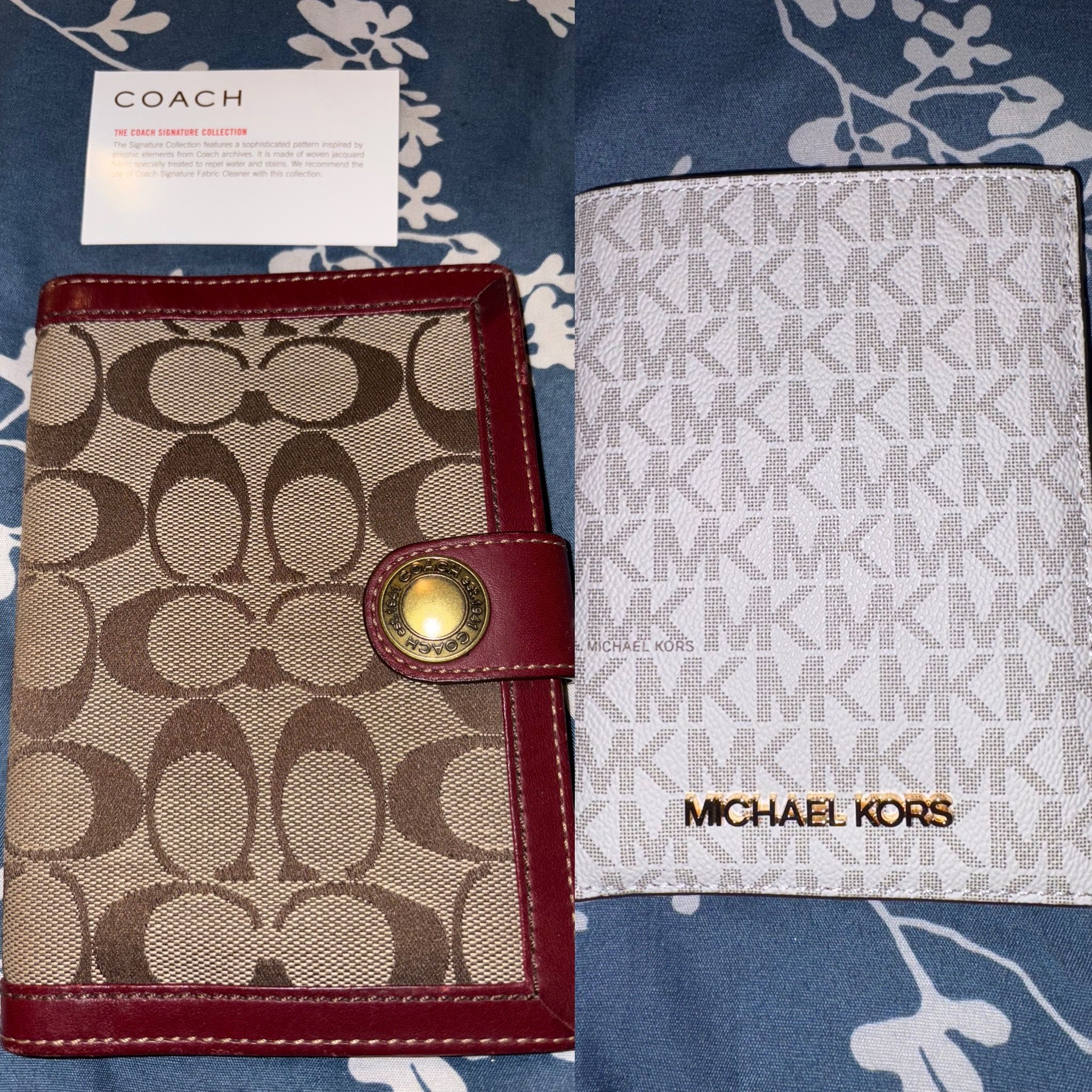 Coach & Mk K Michael Kors Passport Wallet