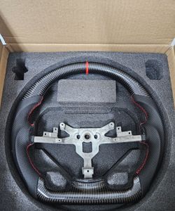 BRAND NEW 2006-2011 Chevrolet Corvette C6 Z06 ZR1 Real Carbon Fiber Steering Wheel