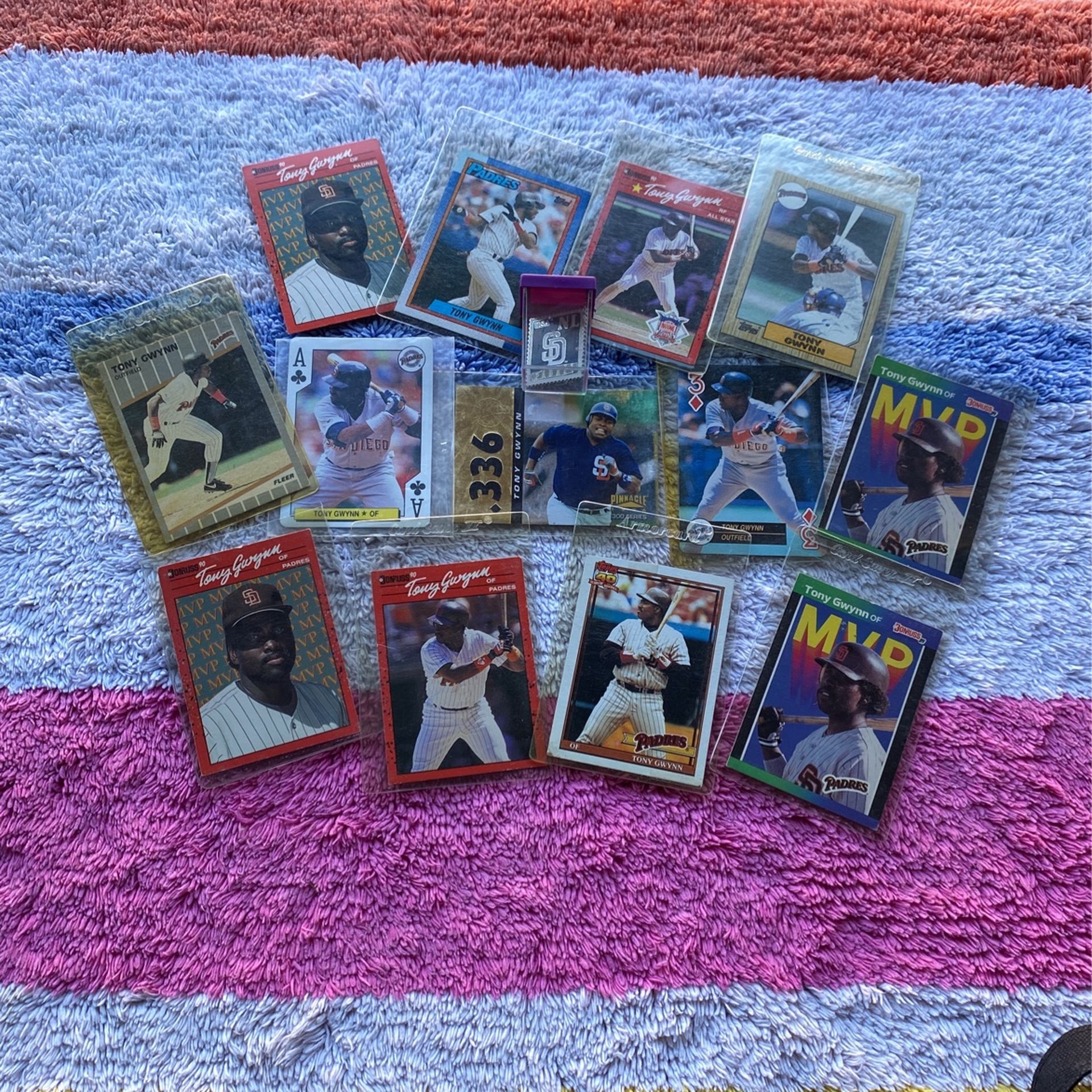 San Diego Padres Tony Gwynn Cards