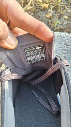 Goruck rough runner shoes black ⚫️ color size us m 14.