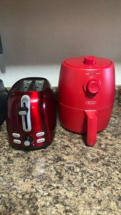 Oster toaster and Bella air fryer