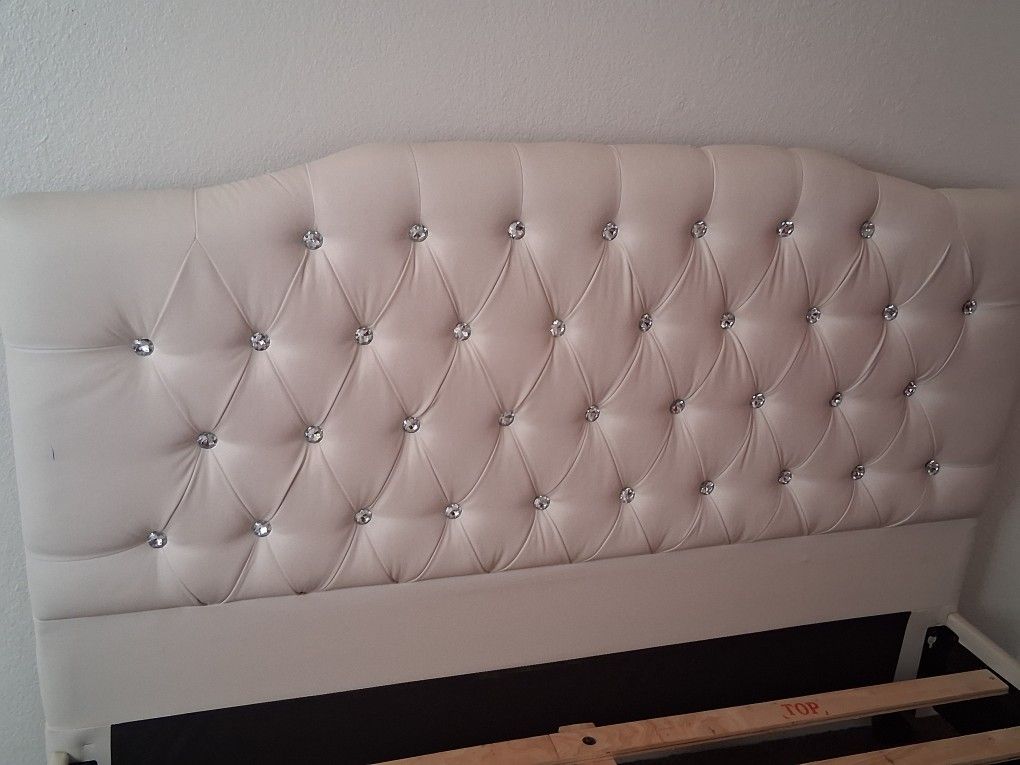 White Queen Sized Bed Frame