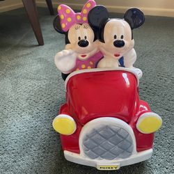 Disney Mickey And Minnie Cookie Jar