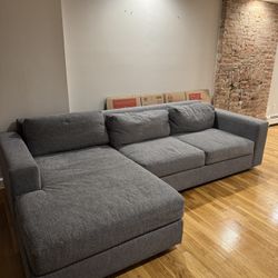 West Elm 2 Piece sectional