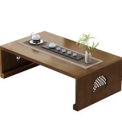 Floor Table - Japanese, Foldable, Low Tea table for floor sitting, Desk