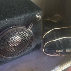 8” Sub N Amp 