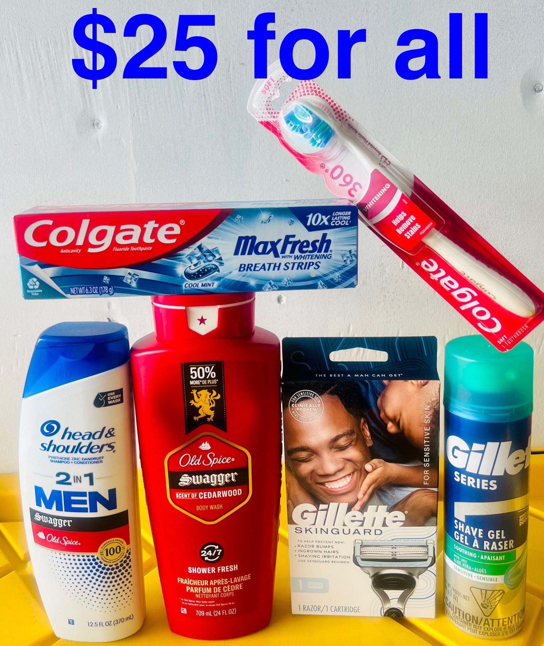 Shampoo Y Articulos De uso Personal $25 For All