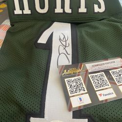 Jalen Hurts Signed Jersey 