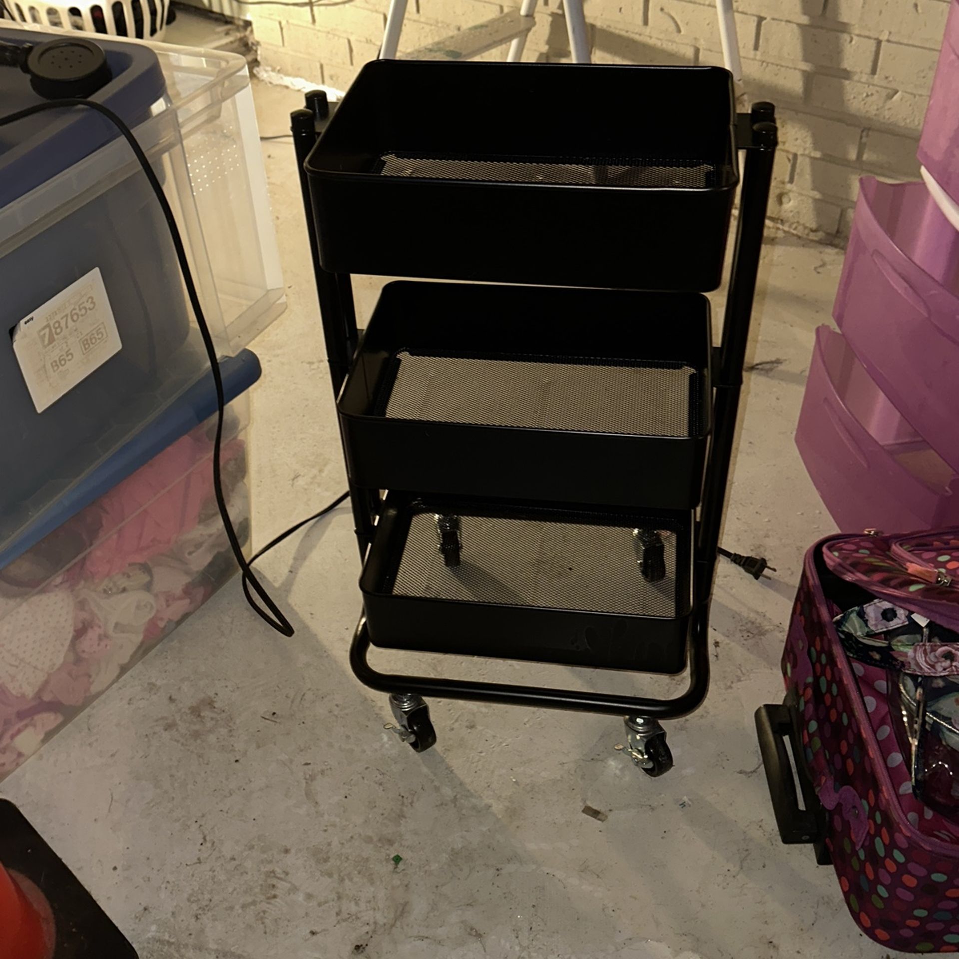 Black cart $15