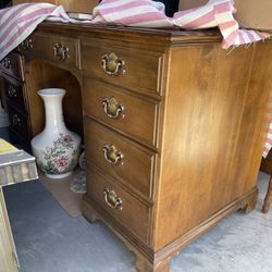 Vintage Brown Desk