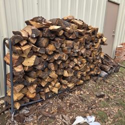 Seasoned And Split,  Delivered And Stacked Firewood 🔥