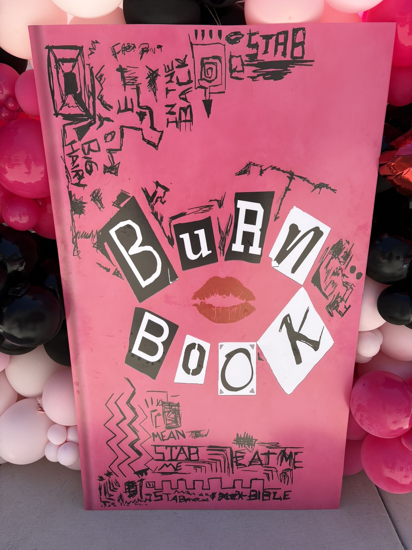 Mean Girls Burn Book