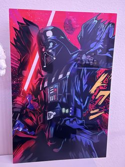 Death Vader acrylic Poster