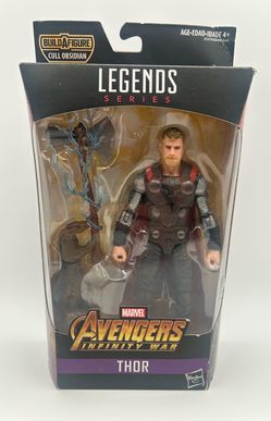 Marvel Legends Thor Avengers Infinity War Series BAF Cull Obsidian 6" Figure