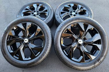 19” Ford Mustang Mach-E New Gloss Black OEM Wheels and Tires