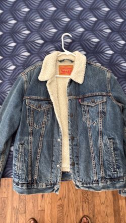 Levi Denim Men’s Jacket Sherpa Medium