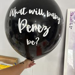 Gender Reveal Helium Balloons 