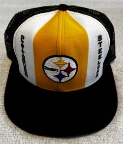 Pittsburg Steelers Hat Cap AJD Lucky Stripe Snapback Vintage