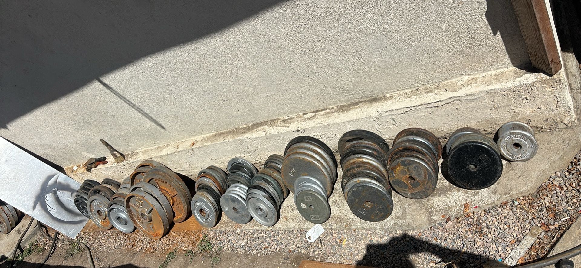 Weight Lifting Plates Olympic And Standard 