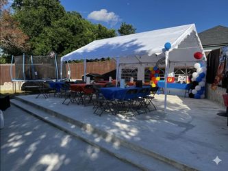 16x20 Outdoor Heavy Duty Party Tent, Large Party Canopy Wedding Event Tent with Removable Sidewalls & 3 Storage Bags for Patio