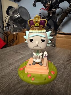 Funko Pop! Deluxe: Rick and Morty - King of S#!+ #694