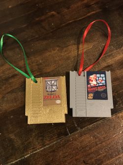 Nintendo Game Cartridge Ornaments