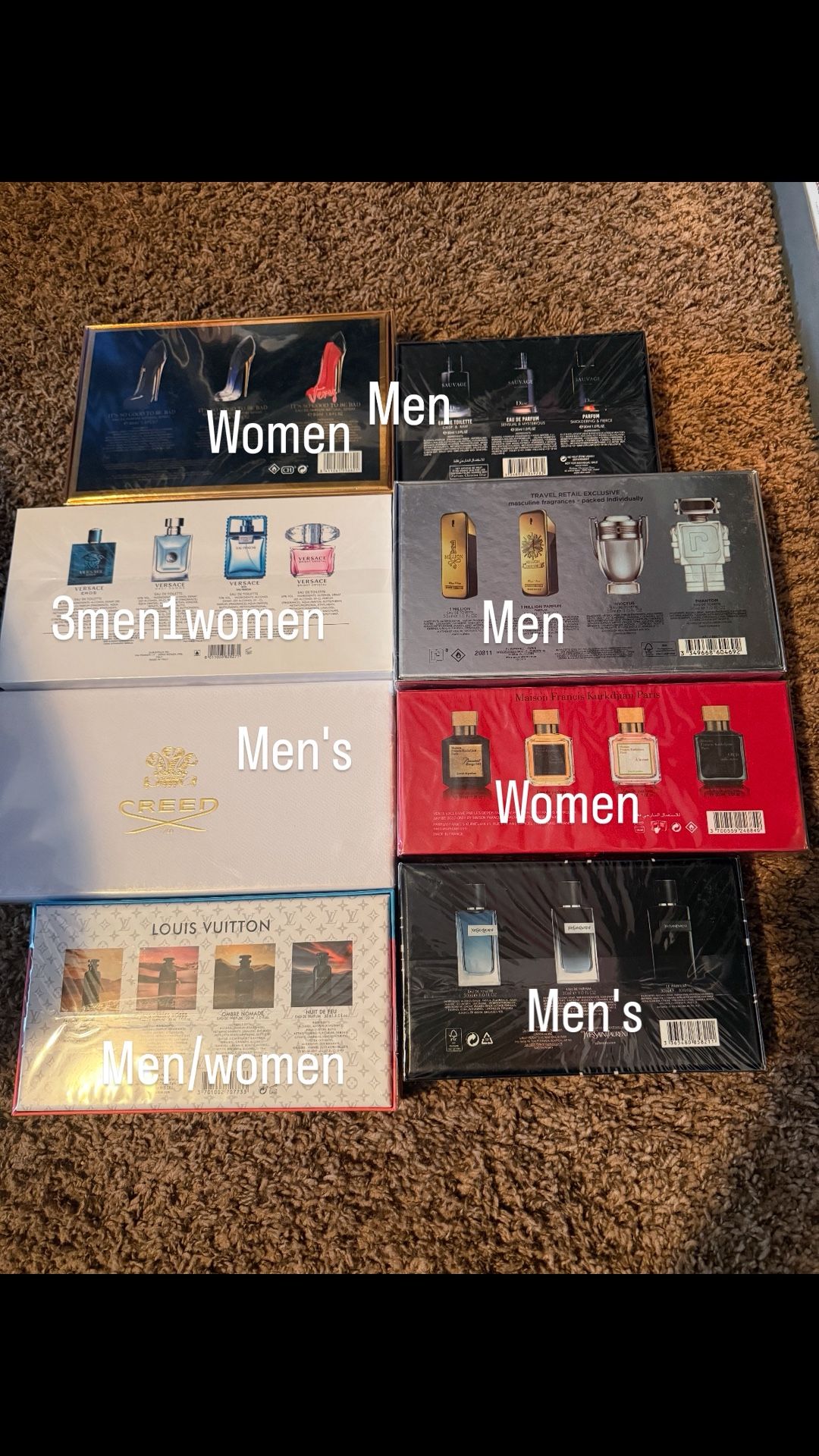 Colonge/perfume Gift Sets