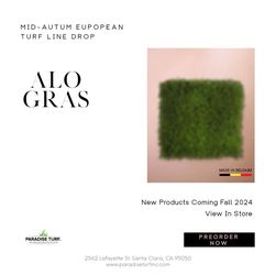 Alo Gras Premium European Turf Line Drop