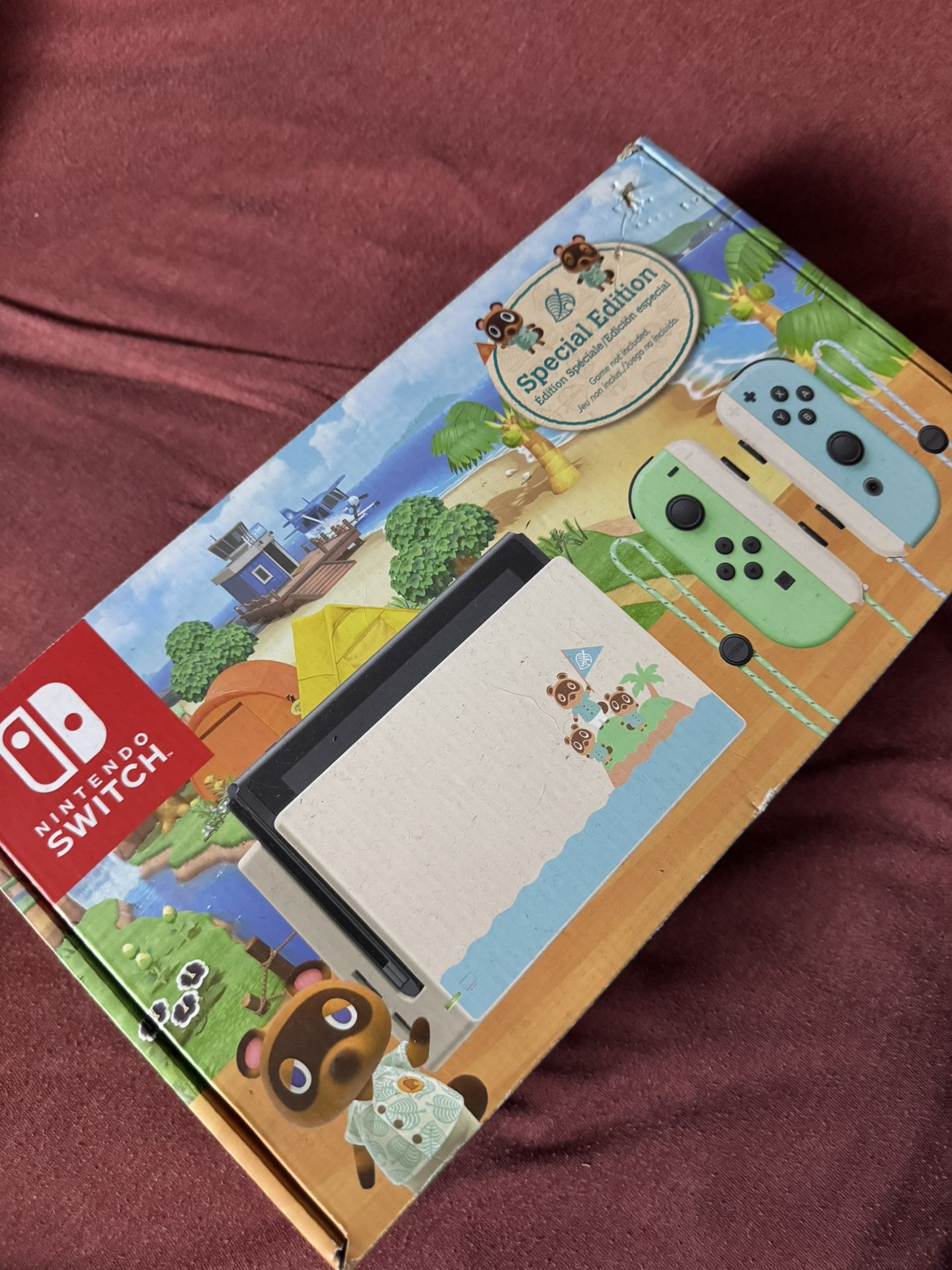 Nintendo Switch Animal Crossing Edition