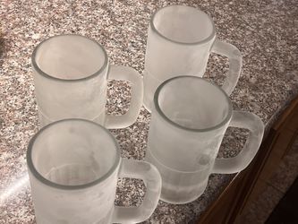 Frosty Beer Mugs (set of 4)
