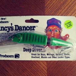 The Producers Clancy's Dancer Deep Diver #6 FISHING LURE 6690 5/8 OZ 6 3/4"